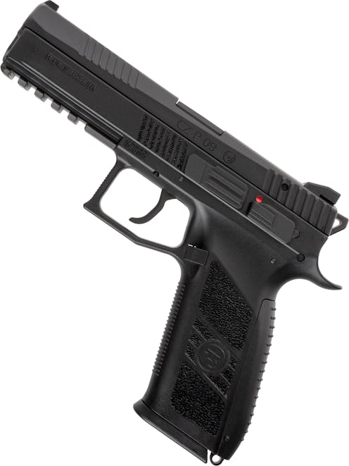 ASG CZ P-09 GBB Pistol, Black