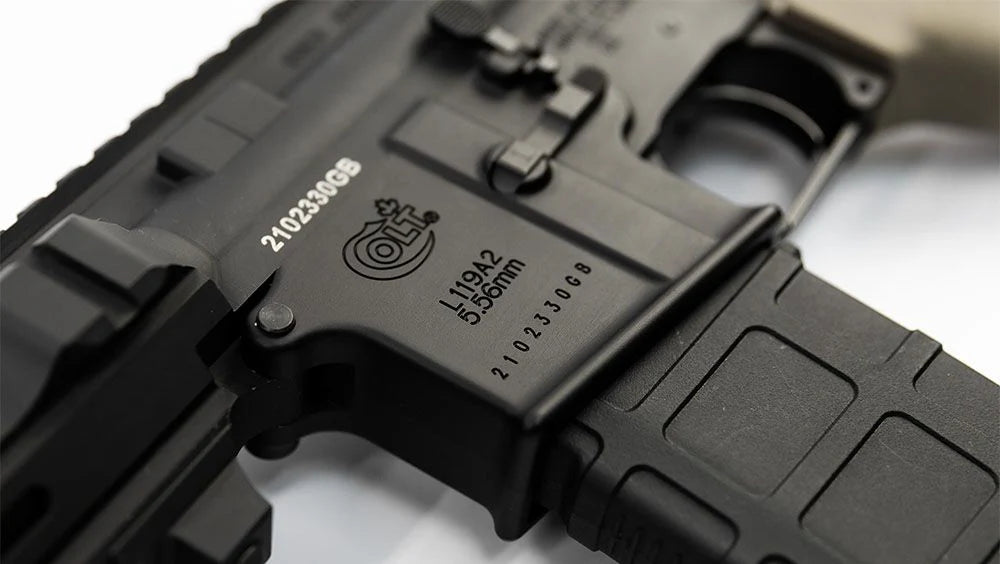 Colt L119A2 SFIW Gas Blowback Rifle (TM MWS Internals/Archwick - Black)