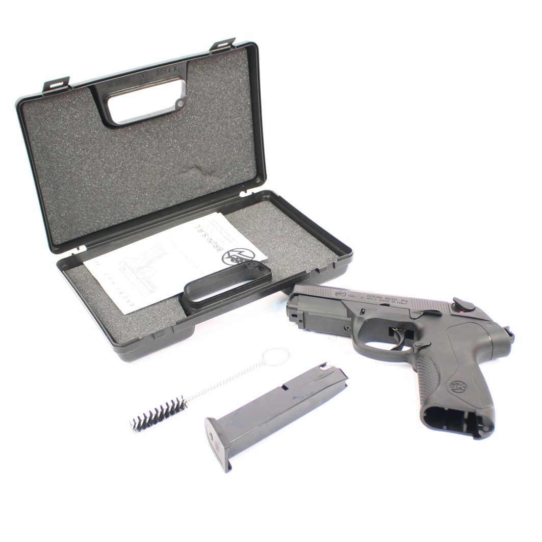 8mm P4 Blank Firing Pistol by Bruni Black