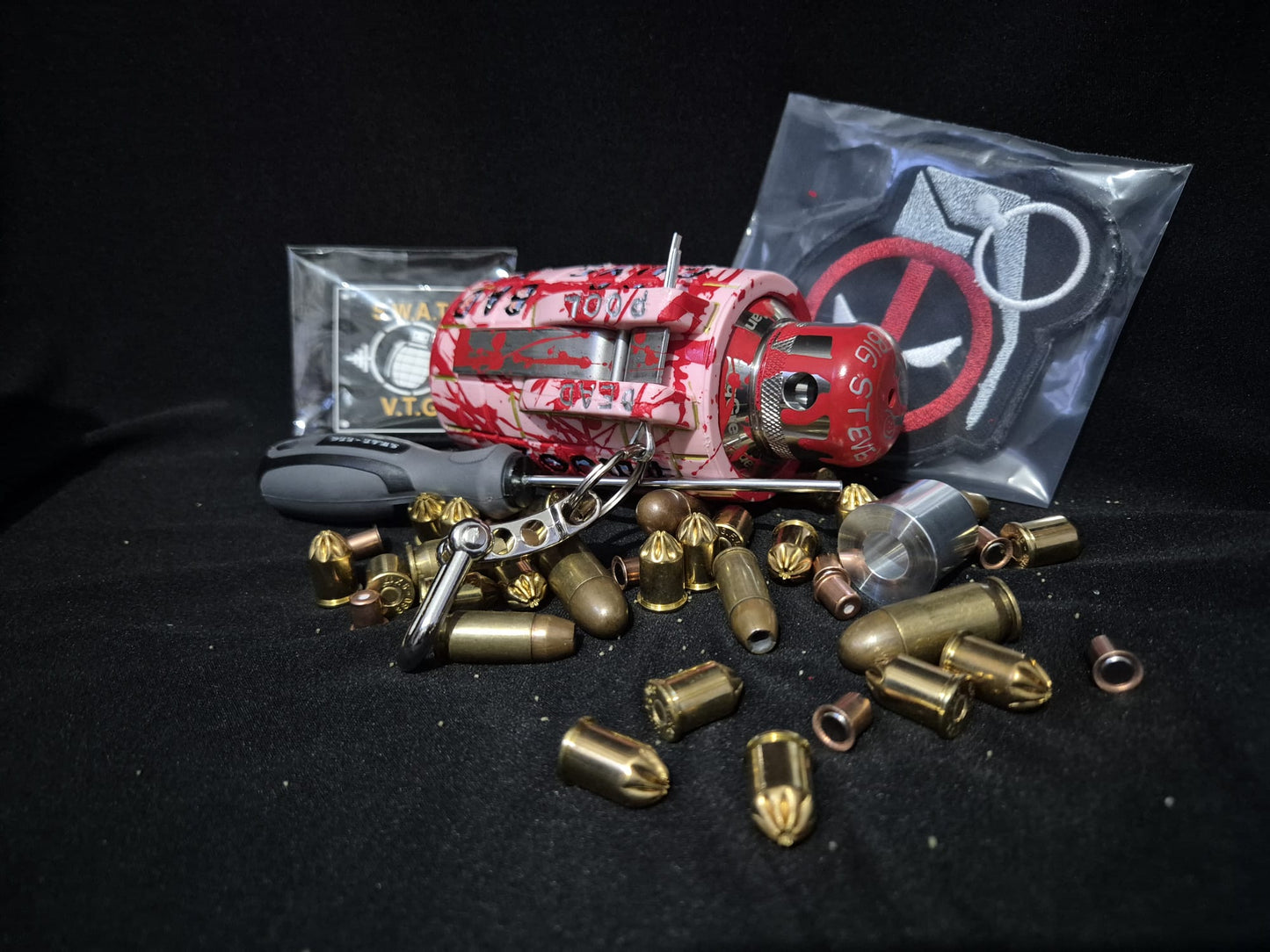 DEADPOOL Custom VTG Blank Firing Grenade (MULTI COLORS)