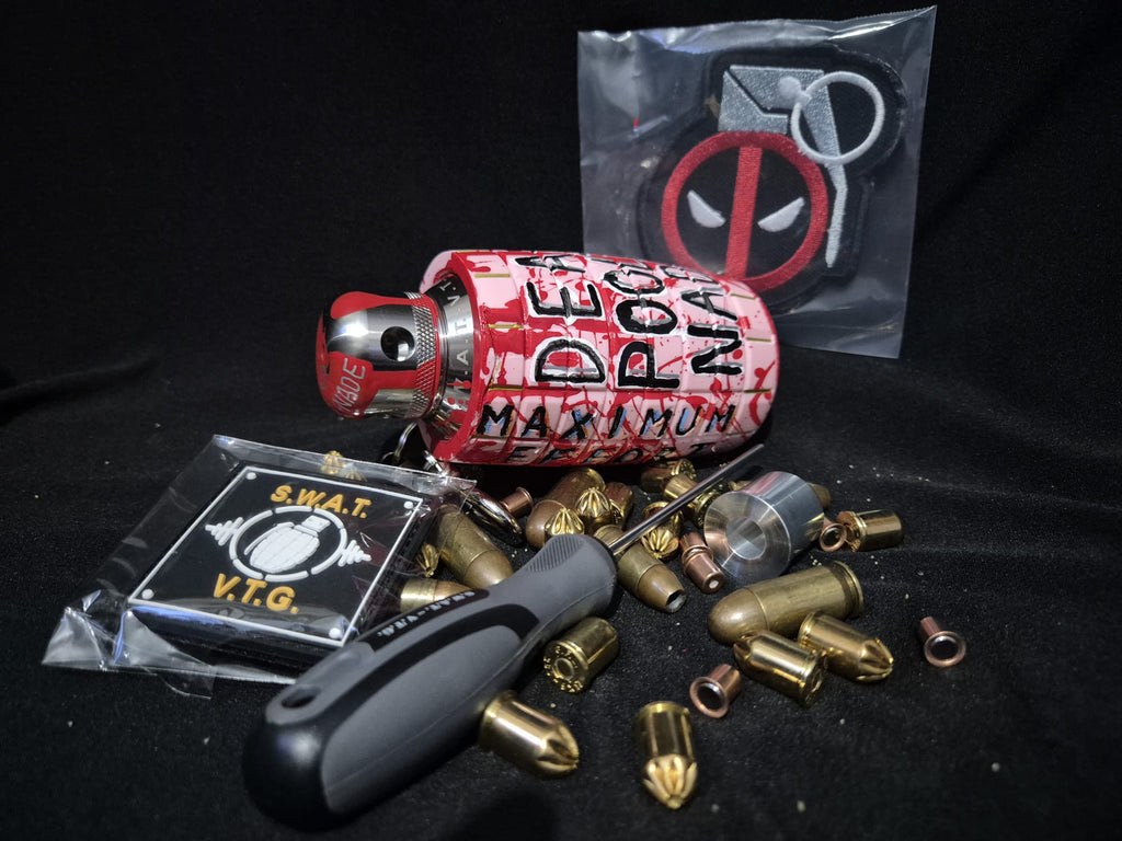 DEADPOOL Custom VTG Blank Firing Grenade (MULTI COLORS)
