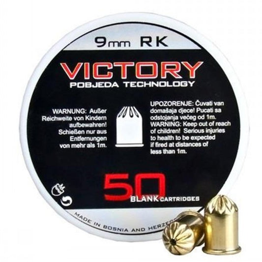 VICTORY Tub of 50 .380 / 9mm RK BLANKS