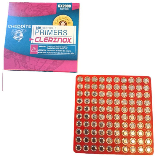 CHEDDITE Pack Of 100 6mm 209 Primers